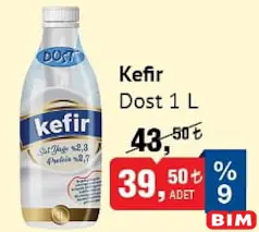 DOST KEFİR 1 L DOST KEFİR 1 L